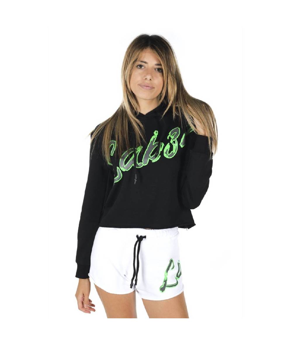 Lab84 FELPA CROP TOP CAPP Promozione Limitata