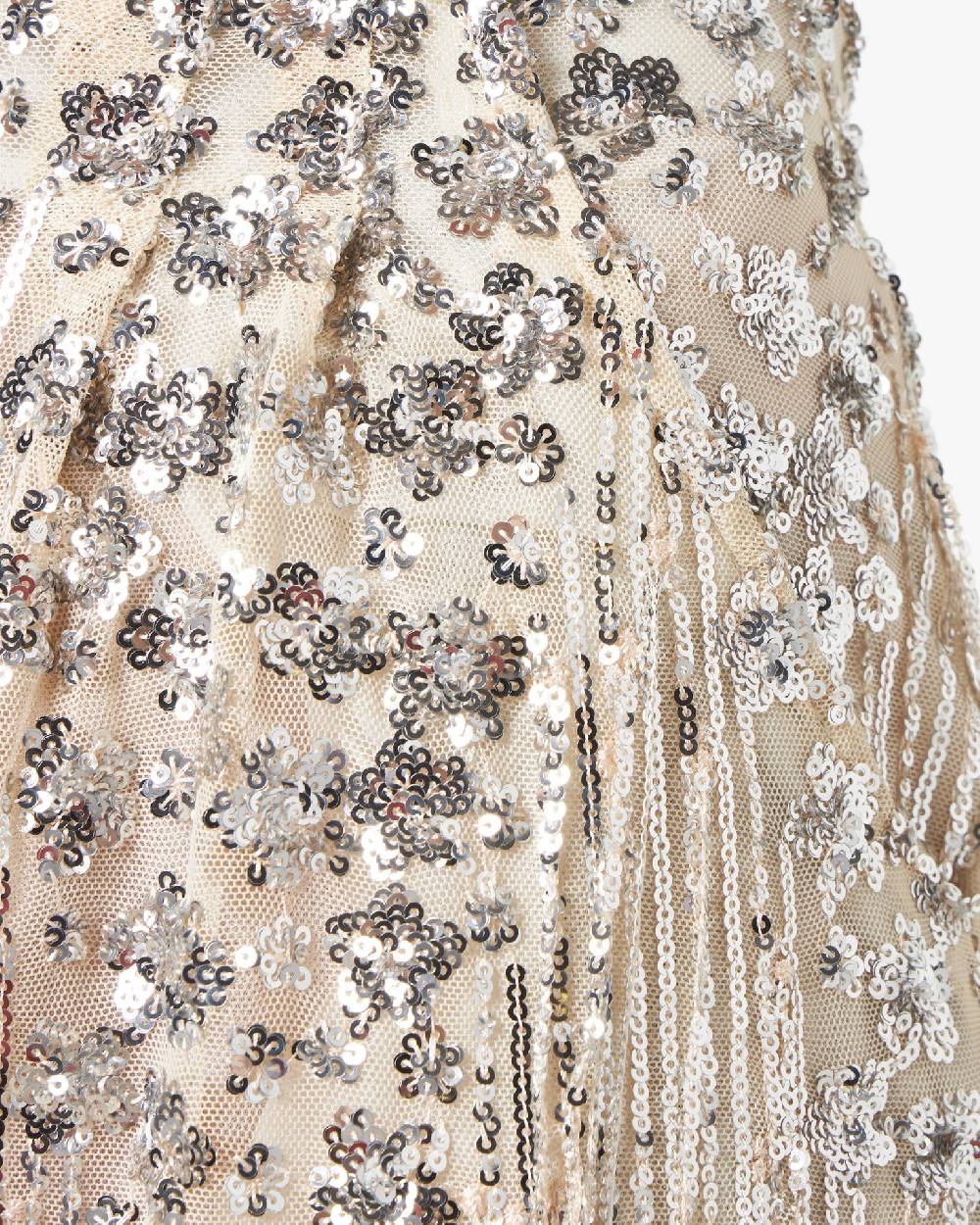 Le Twins Virgy Paillettes Argento Consegna Veloce