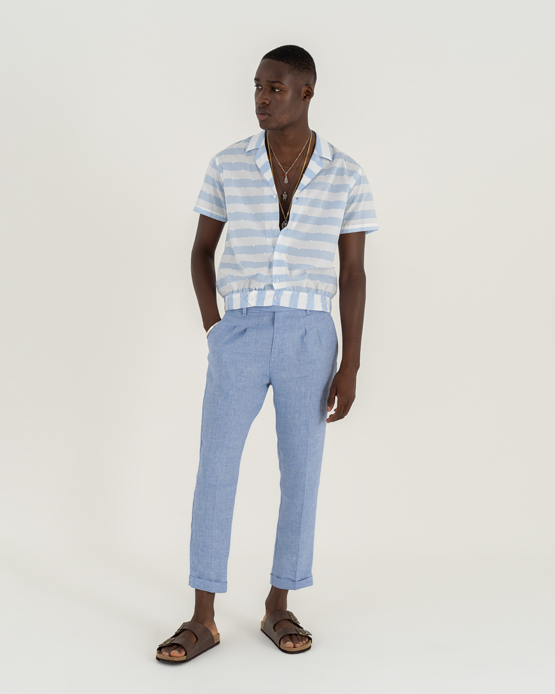 Neill Katter Camicia Striped Coupé Presa