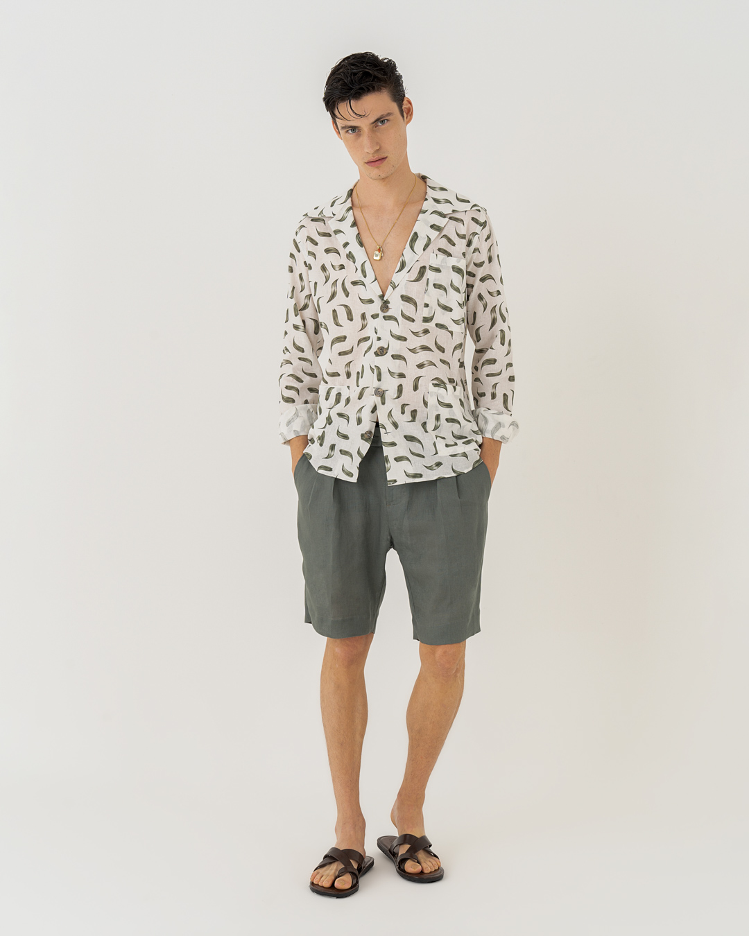 Neill Katter Giacca Camicia Brushstrokes 2025