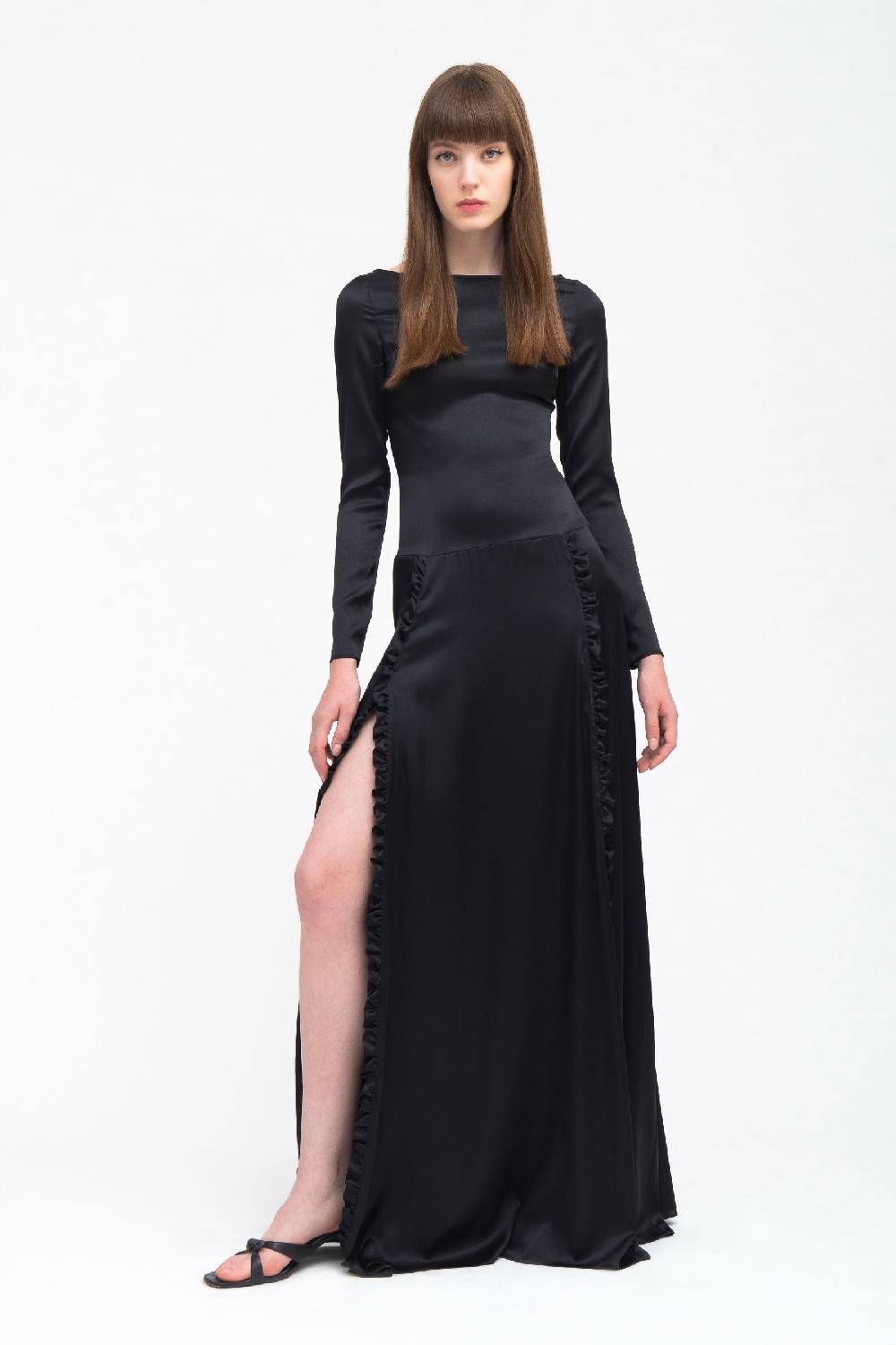 Kristina Ti NOCTURNA - Long silk dress In Vendita