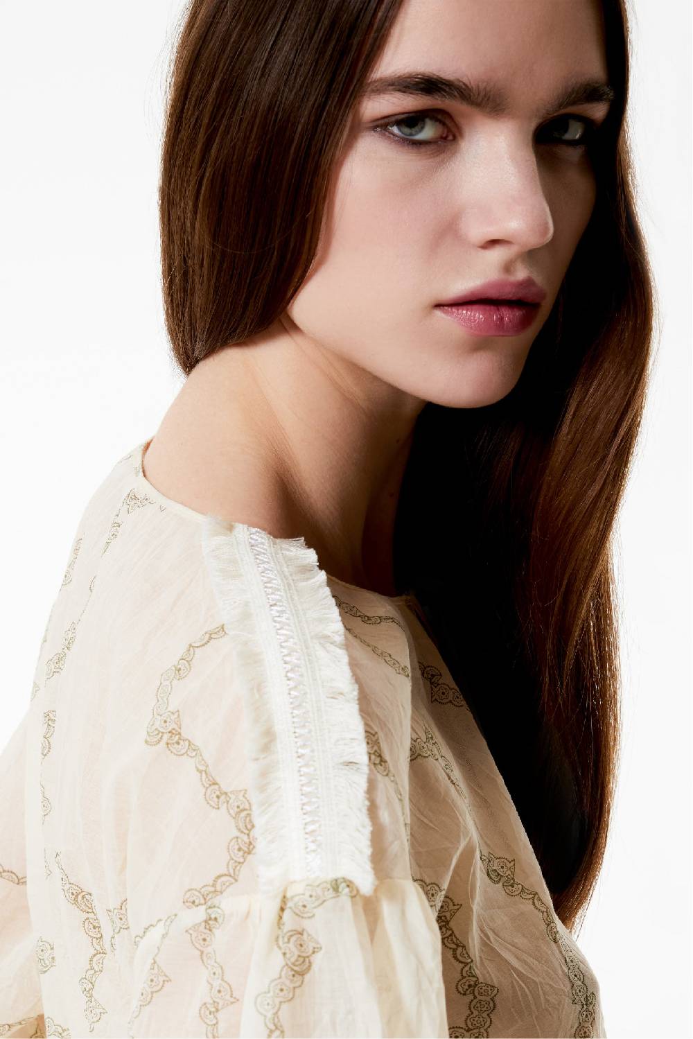 Kristina Ti KIM - Blouse with laces Grace In Saldo