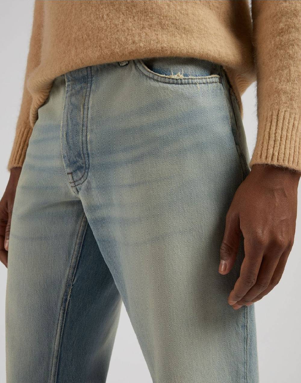Lardini Jeans linea denim 12,7 oz old tea light blue Consegna Veloce