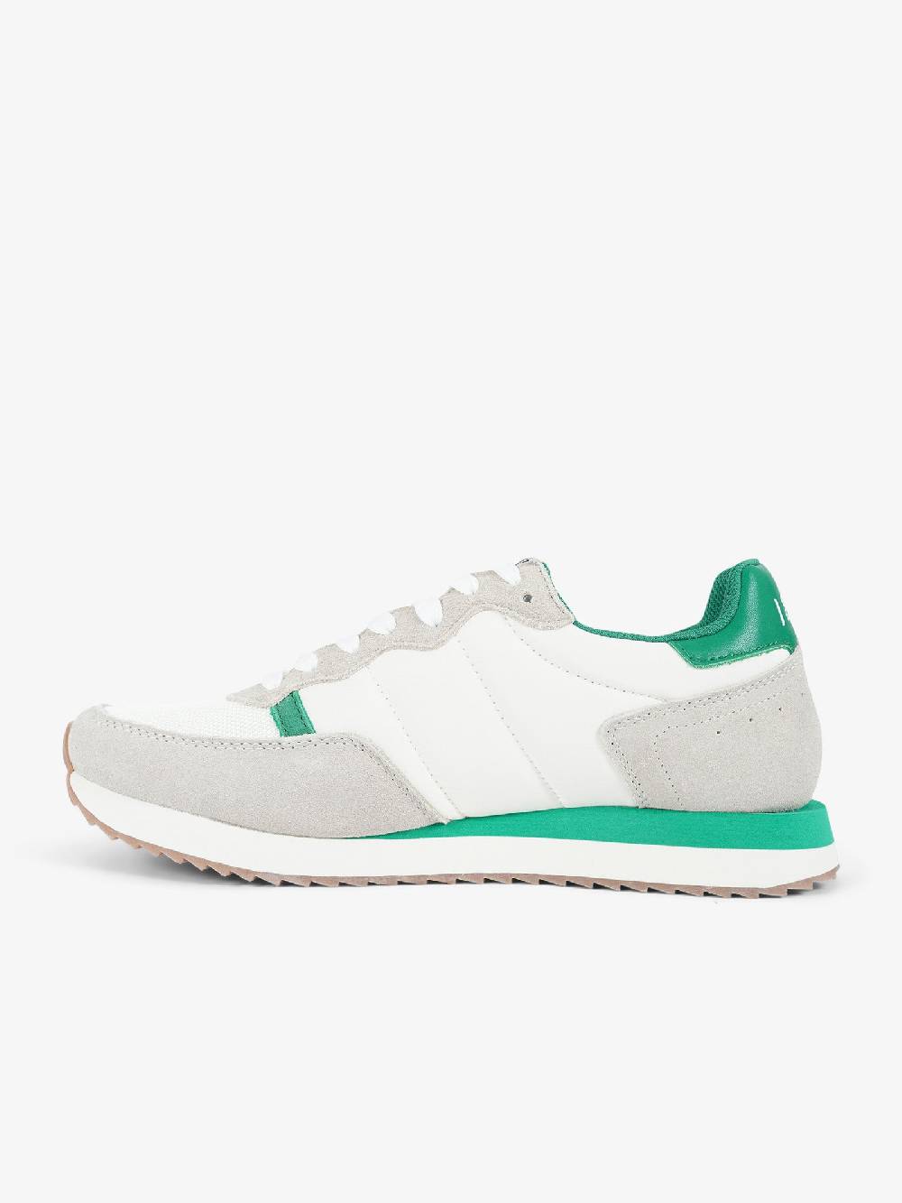 LYLE & SCOTT Sneakers Dyce uomo pelle sintetica panna Nuova