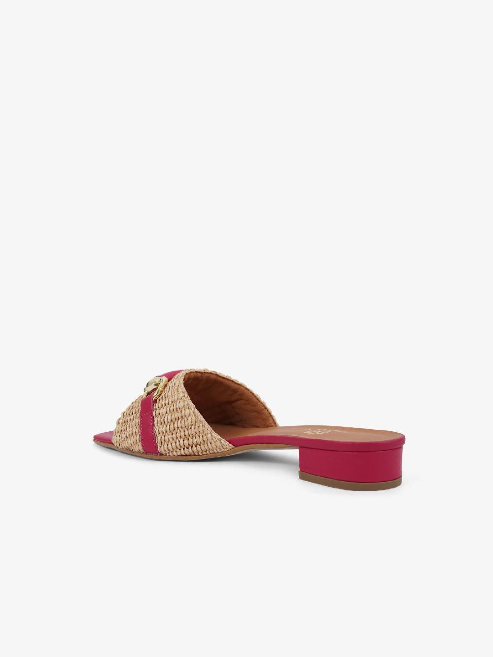 HESSY Sandali con tacco TACCO 10 720 donna rafia fucsia Vendita Economica