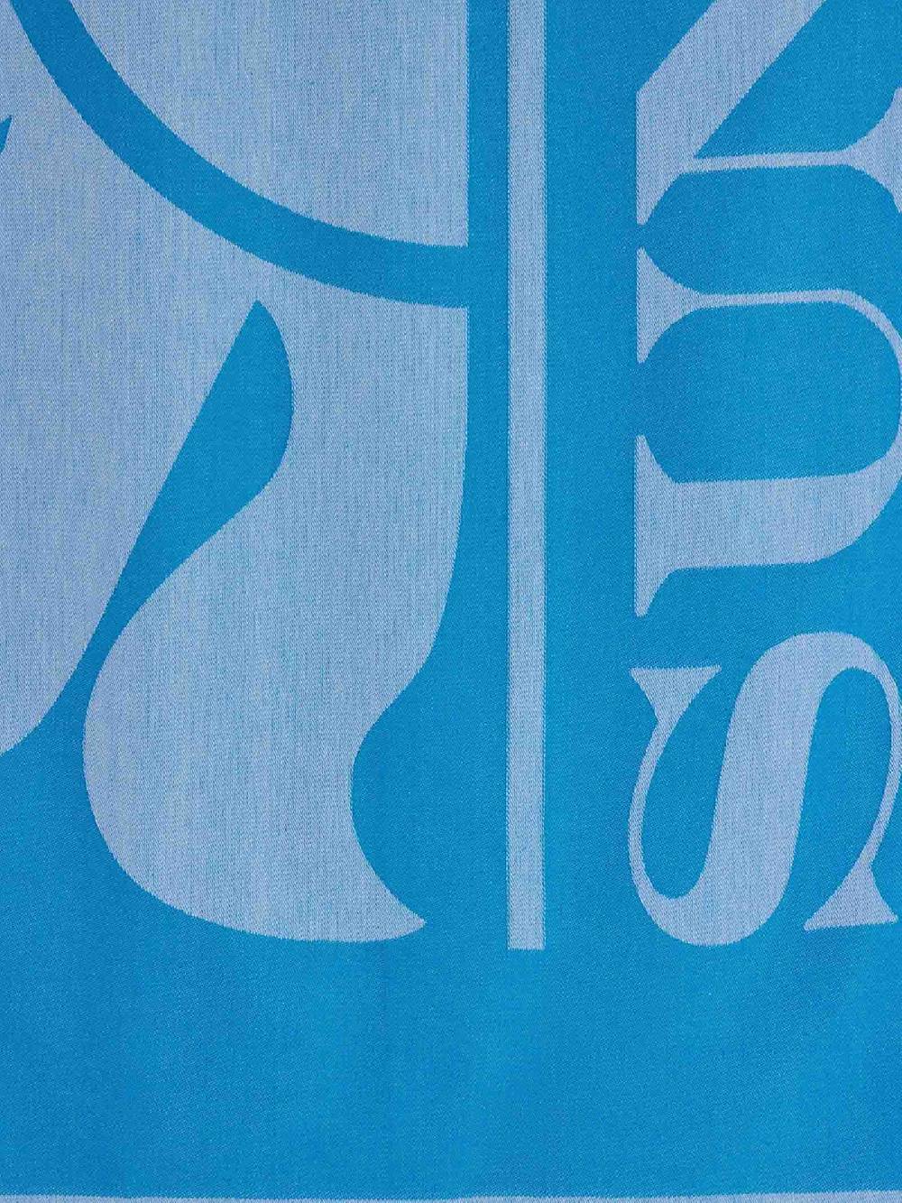 SUNDEK Telo da mare KEY FOUTA AM401ATC1000 cotone azzurro Nuovo