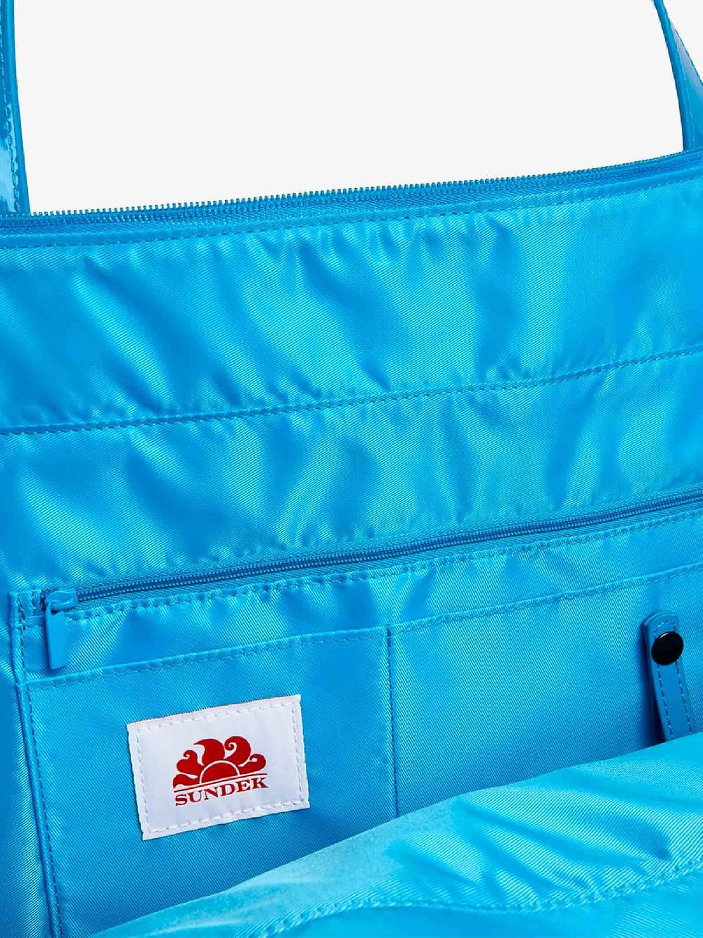 SUNDEK Borsa a mano TIFFANY AW630ABPV400 donna azzurro Online