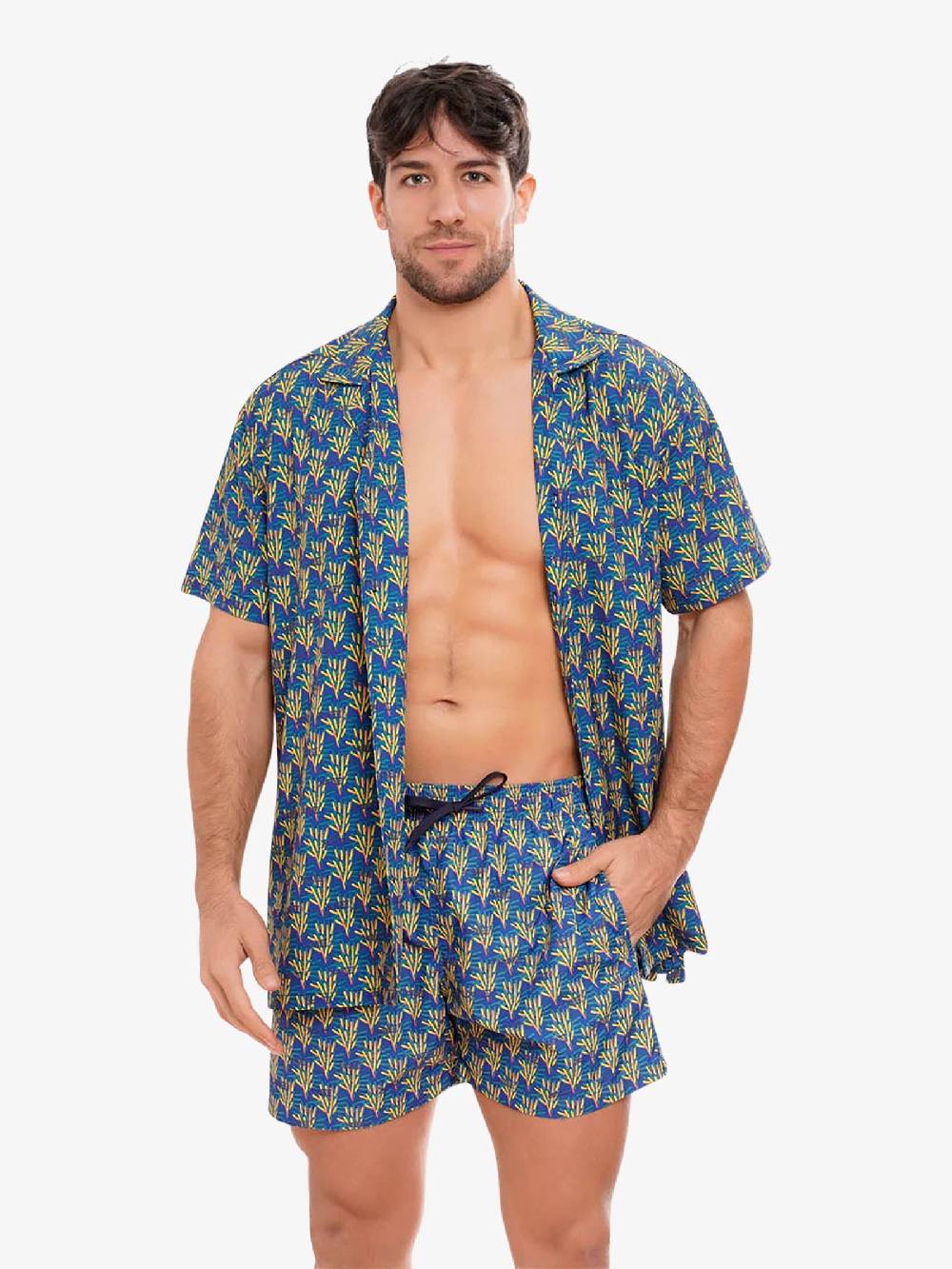MOVE BEACHWEAR Camicia Bowling con stampa CAMICIA PRINT 24 uomo multicolor 2025