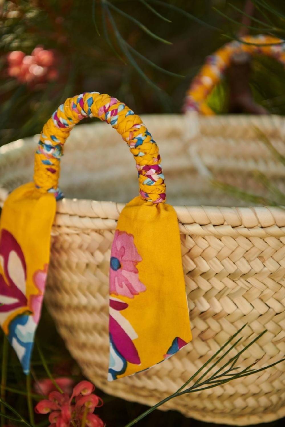 Lisa Corti borsa mercato in paglia oro rebecca de ravenel x lisa corti Negozio