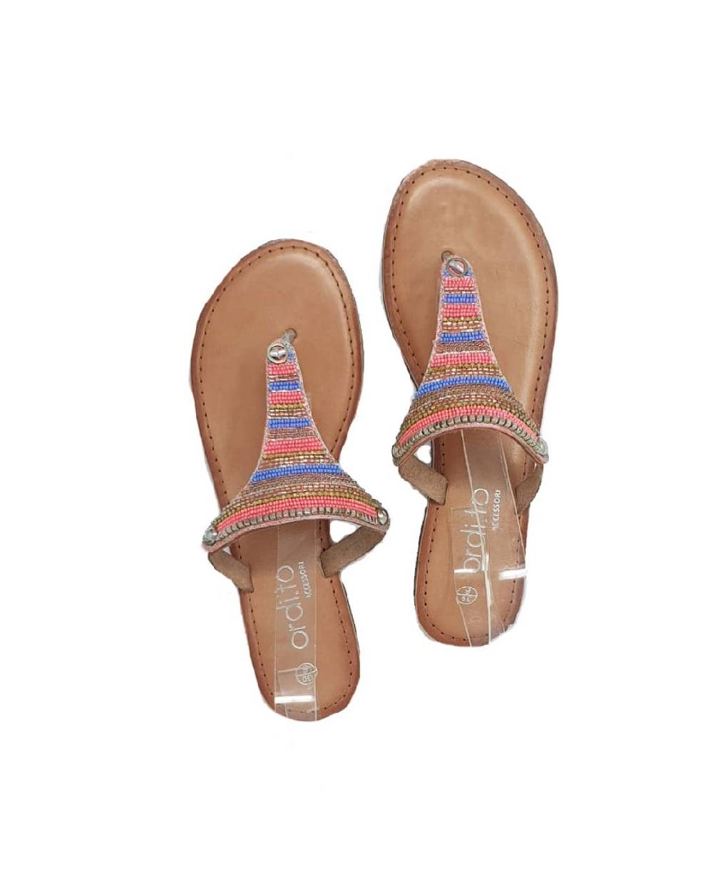 Ordi.to Accessori CRETA - infradito con perline multicolore Vendite Flash