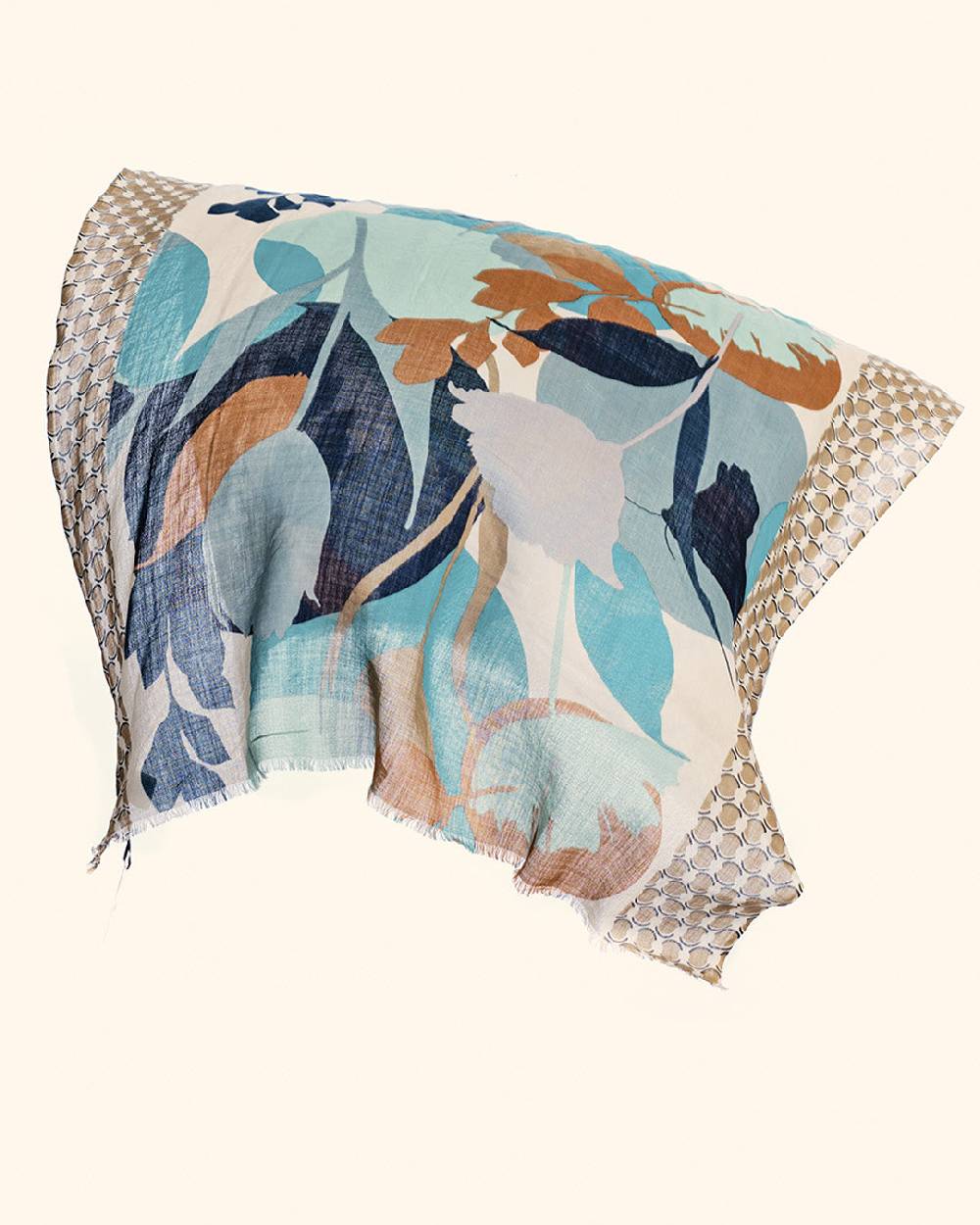 Ordi.to Accessori MADRID BLU - Sciarpa Unisex in lana Consegna Veloce