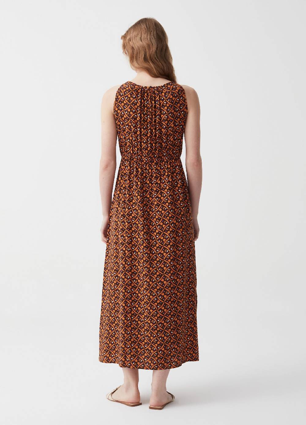 Ovs Vestito lungo in viscosa con scollo halter Vendita Economica