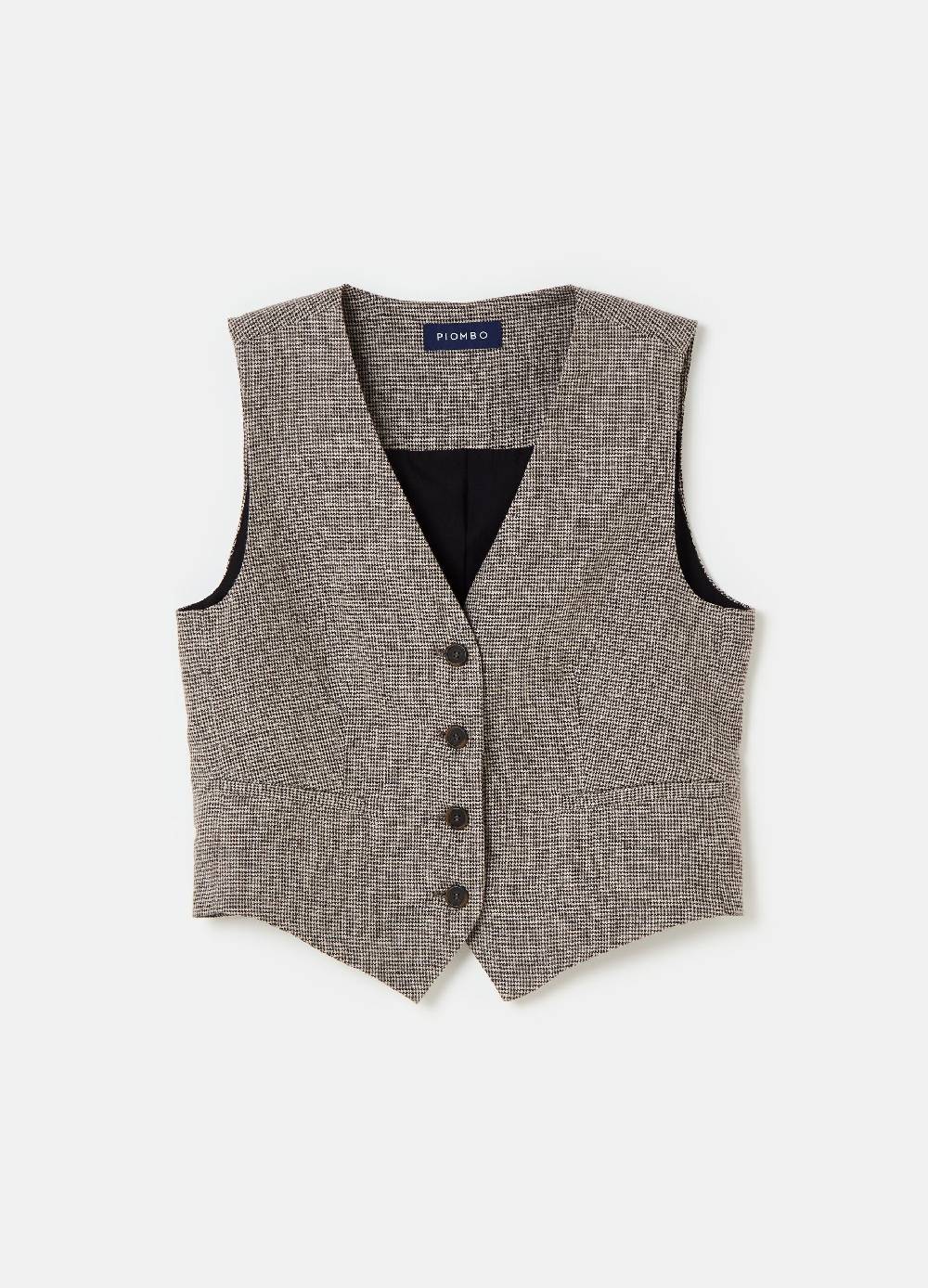 Ovs Gilet sartoriale in lino e viscosa Negozi Online