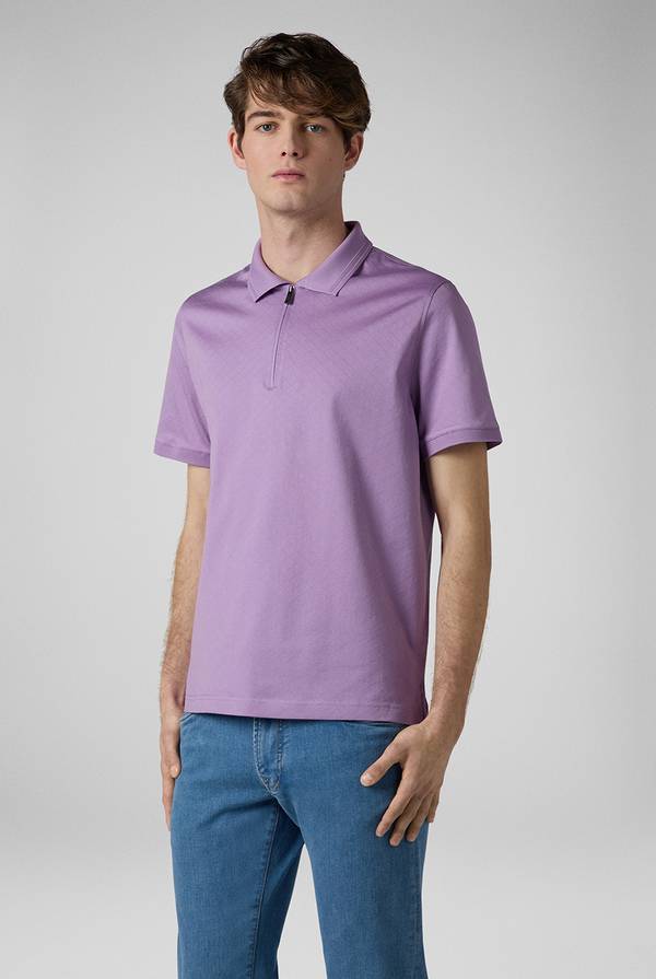 Pal Zileri Polo con monogramma allover Vendite Flash