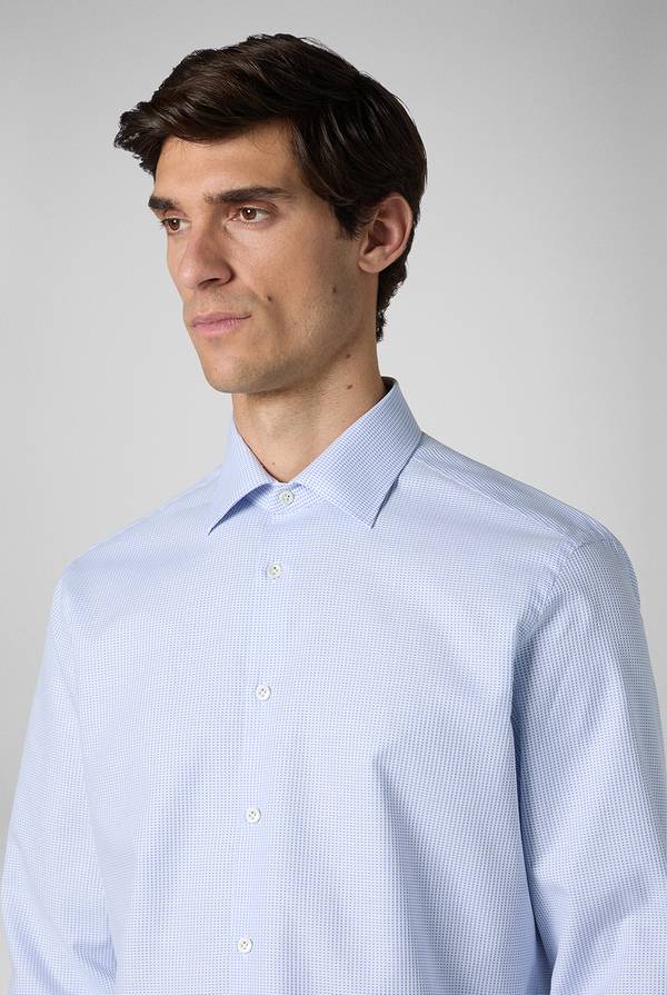 Pal Zileri Camicia in puro cotone jacquard 2025