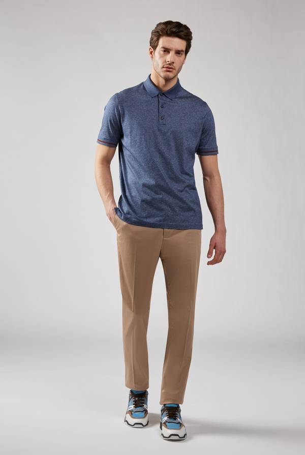 Pal Zileri Pantalone Chino slim fit Consegna Veloce