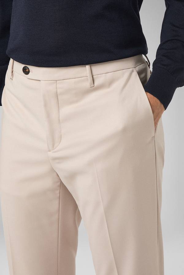 Pal Zileri Pantaloni chino in tencel stretch Nuovo