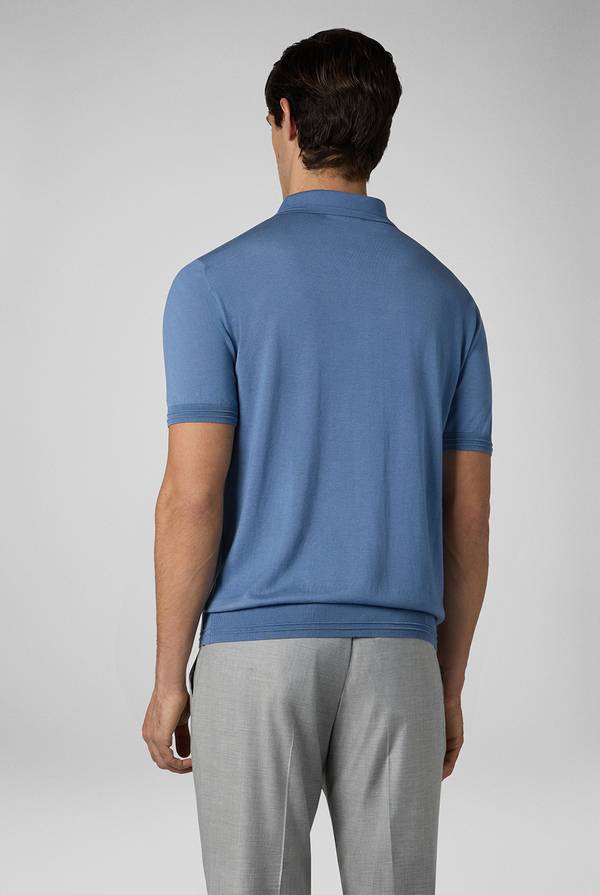 Pal Zileri Polo in cotone e tencel Moda