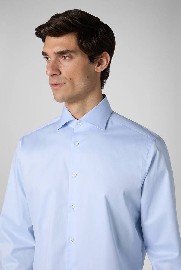 Pal Zileri Camicia in cotone con polsini da gemelli Promozione