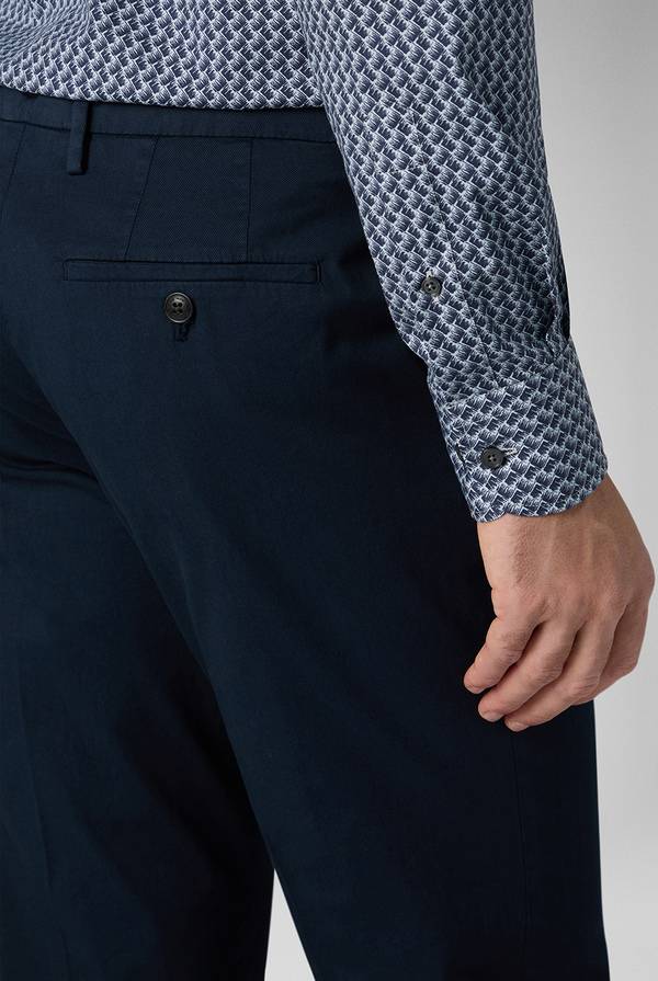 Pal Zileri Chino in cotone stretch Saldi Di Fabbrica
