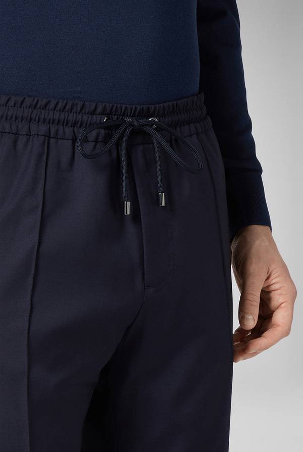 Pal Zileri Drawstring in lana Vendite Flash