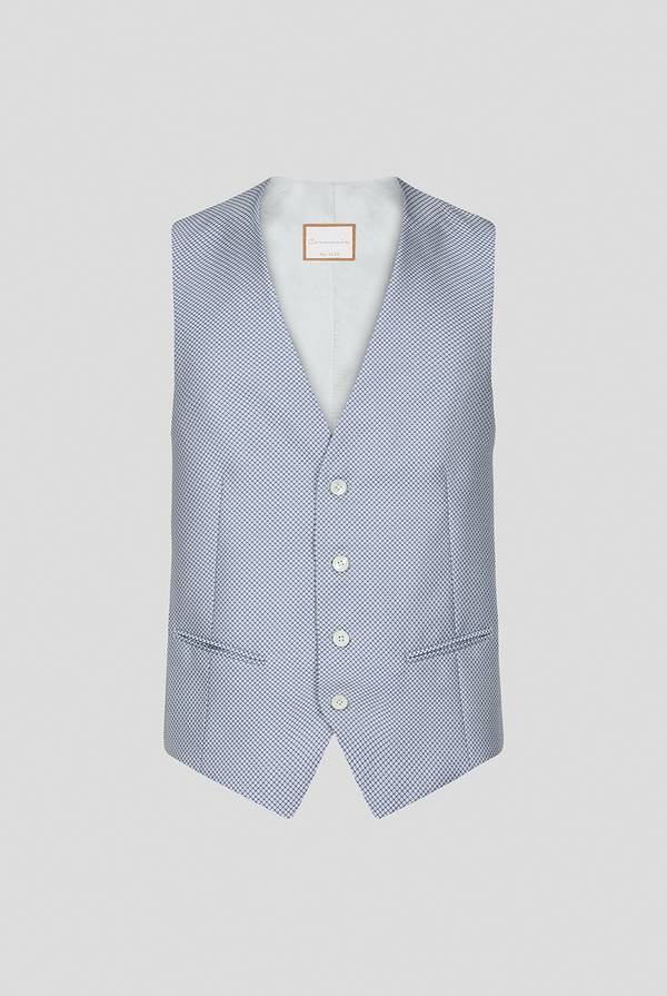 Pal Zileri Gilet Cerimonia con lavorazione jacquard