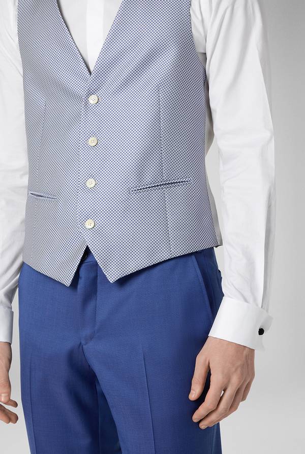Pal Zileri Gilet Cerimonia con lavorazione jacquard Vendita Calda
