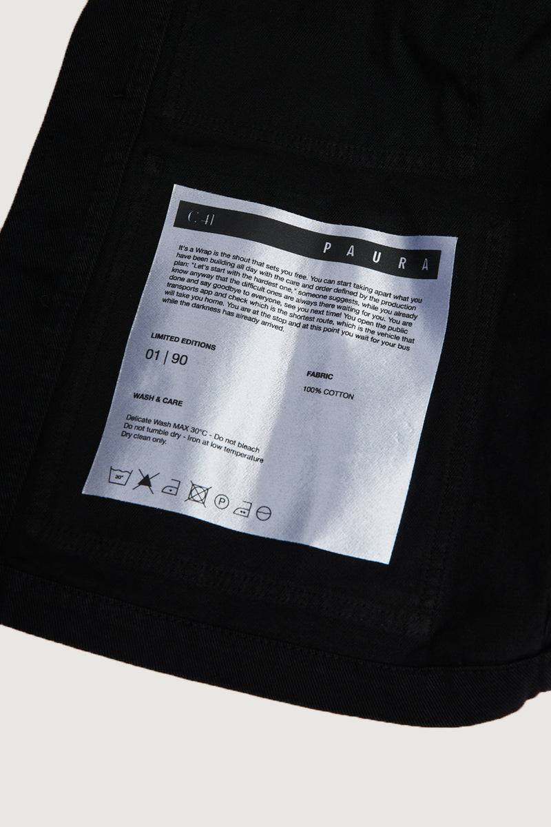 Paura ASH OVERSHIRT BLACK C41 X PAURA Sottocosto