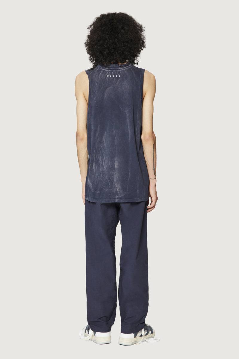 Paura HUGO TANK TOP DARK BLUE Prezzo Ridotto