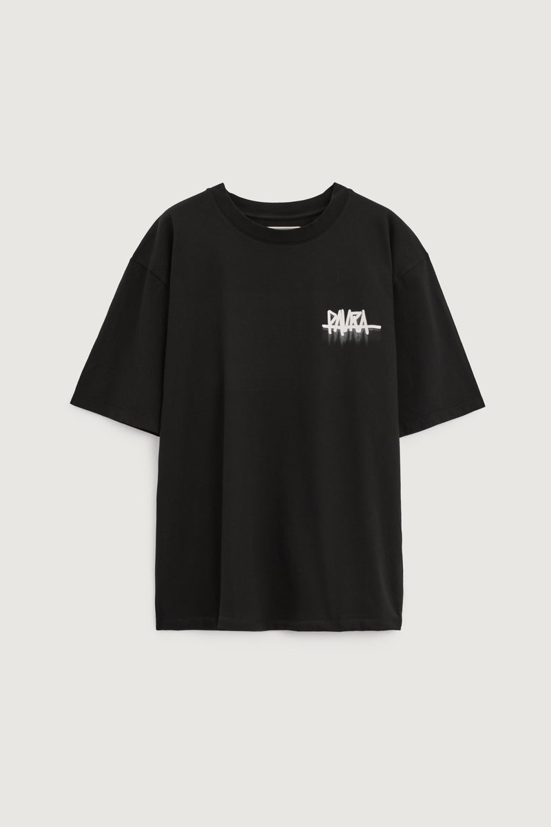 Paura YANNIS OVERSIZED T-SHIRT BLACK Online