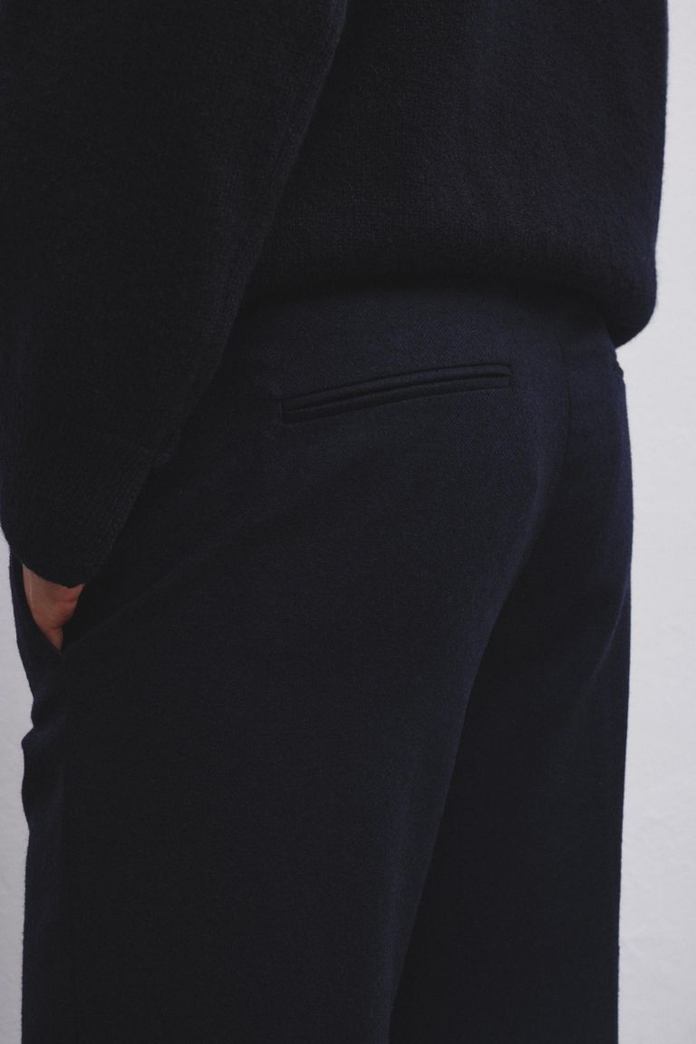 Pomandere Pantalone iconico in flanella misto lana Spedizione Gratuita