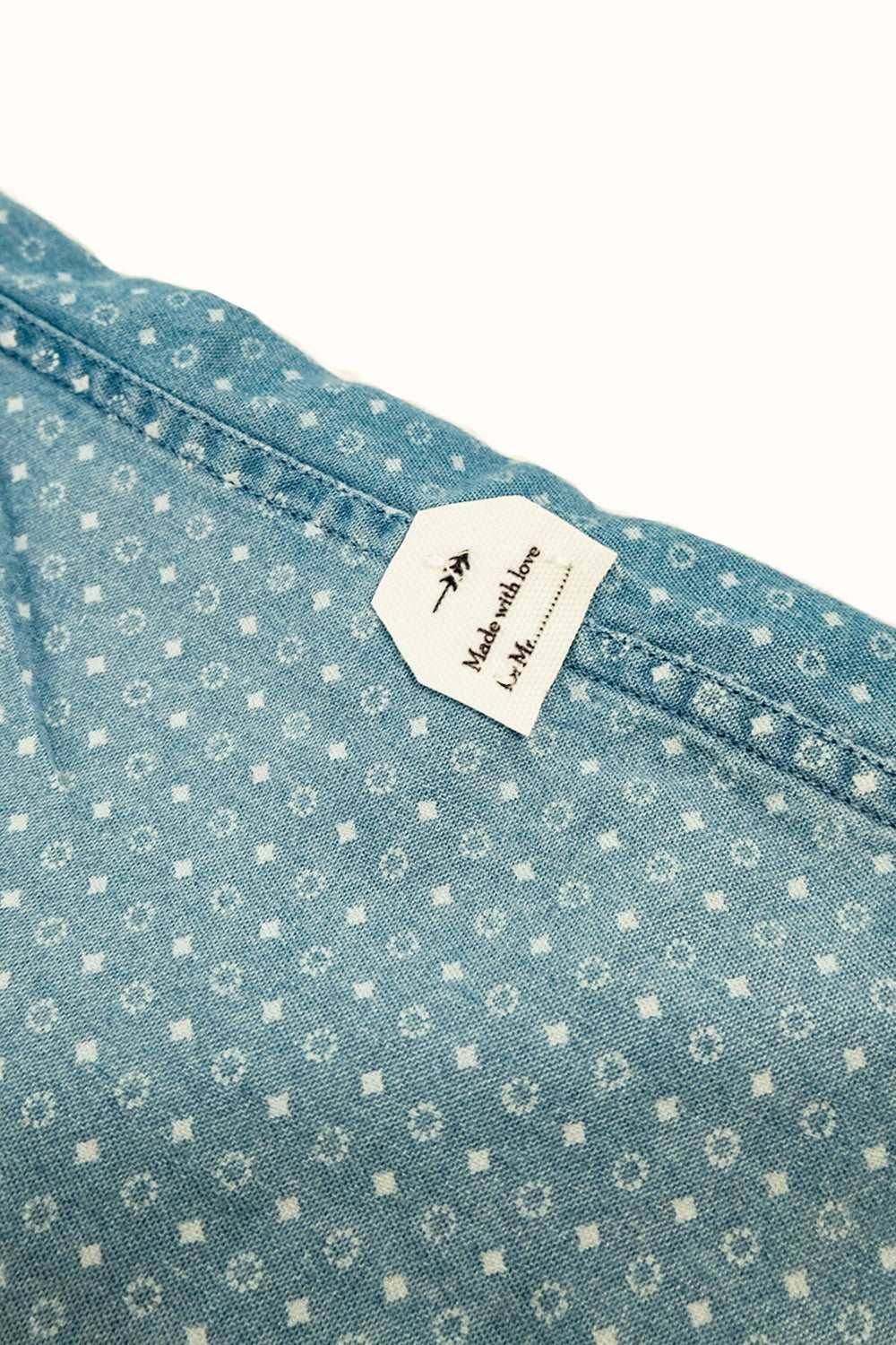 Portofiori CAMICIA DENIM STAMPATA Presa