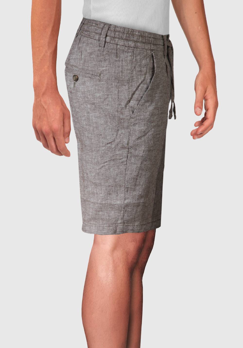 Primo Emporio Bermuda con laccio in Lino Hotsell