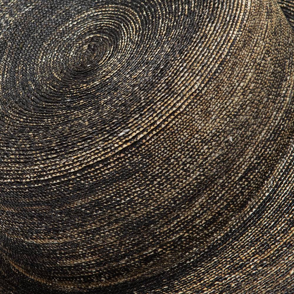 Reinhard Plank ZEUS PAGLIA A SPIRALE NERO LAVATO Vendita Calda
