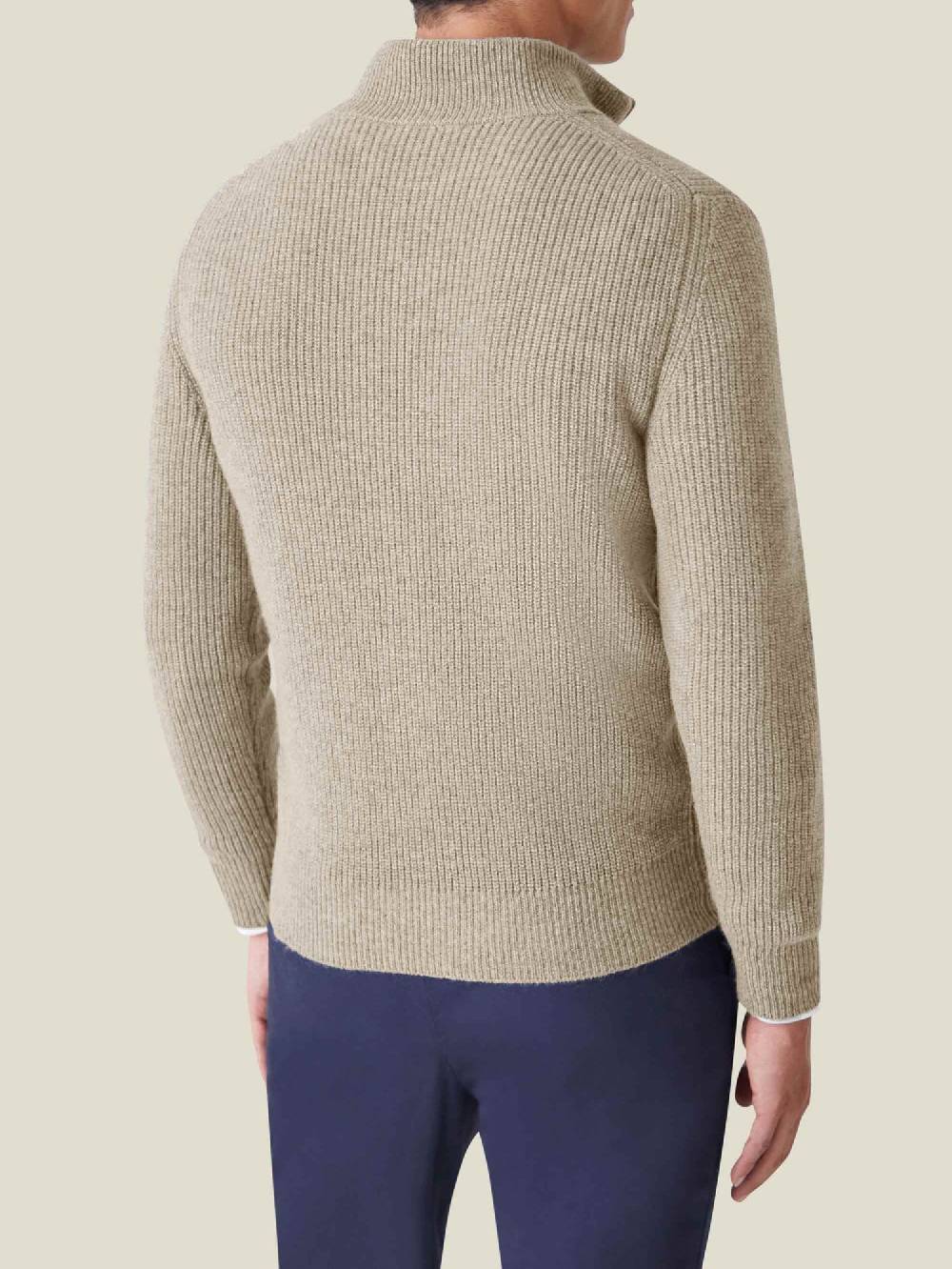 Luca Faloni Zip Cardigan4-Ply Cashmere Saldi