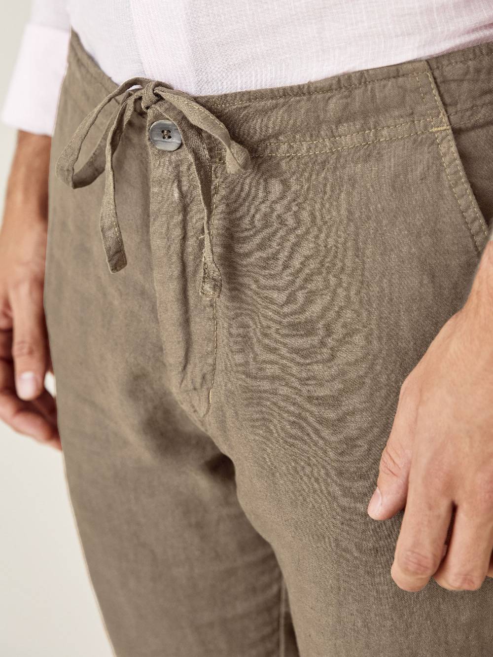 Luca Faloni Lipari TrousersLinen Sottocosto