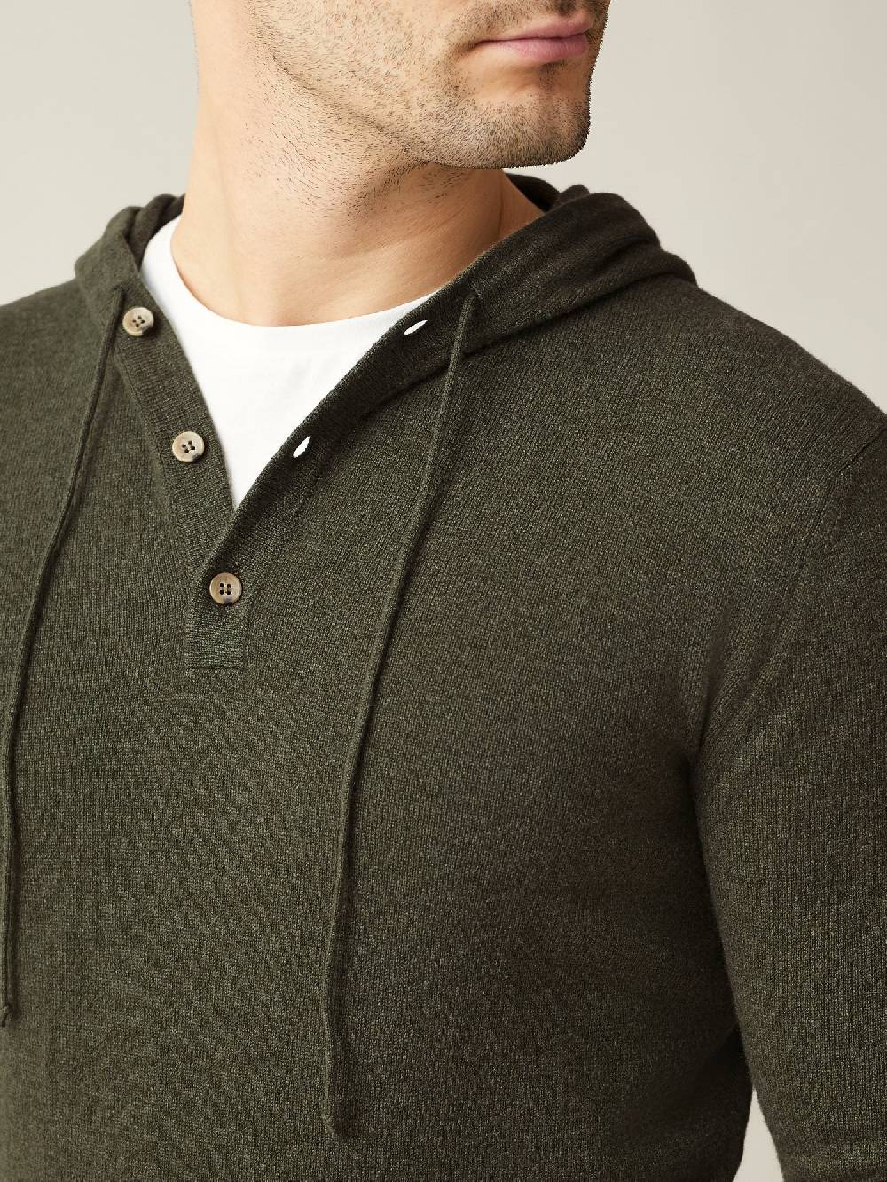 Luca Faloni Felpa con cappucciocashmere a 2 fili Outlet
