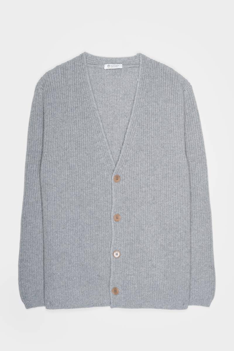 Rifò CLETO Cardigan Unisex Lana Rigenerata Vendita