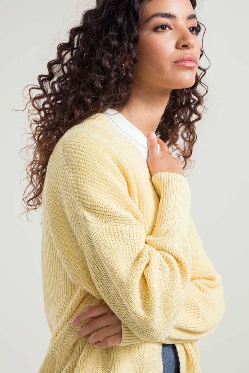Rifò IRMA Cardigan Donna Cotone Rigenerato Economico