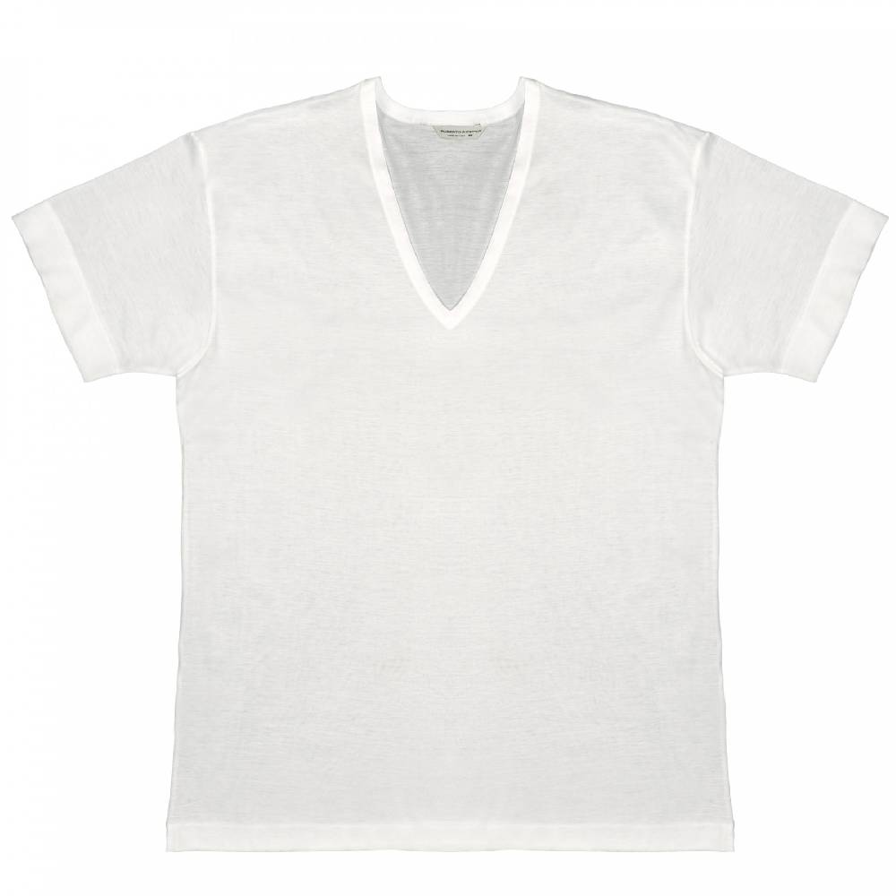 Roberto Ricetti MAGLIA SCOLLO A V - FILO DI SCOZIA Promozione