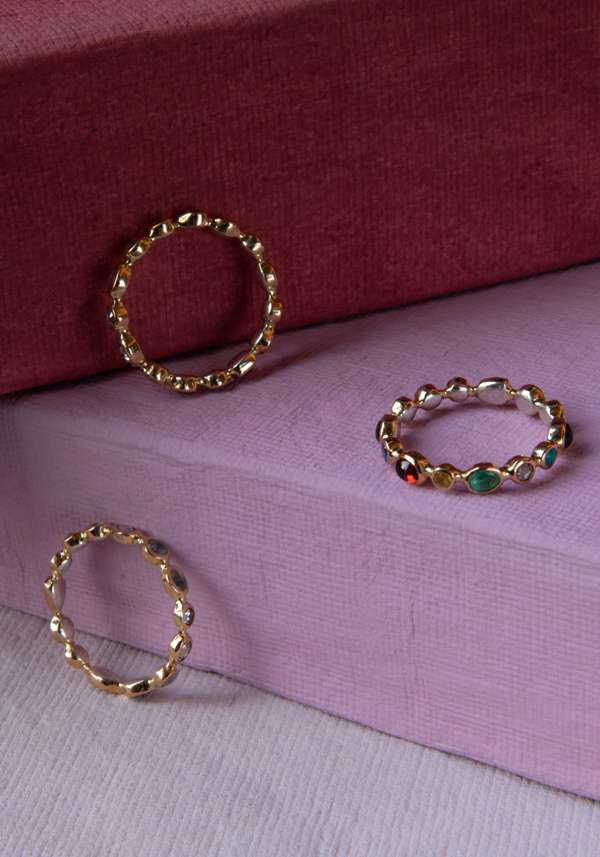 Rose & Lini DORETTE “BAGUE SANS FIN” GOLD RING Convenienza