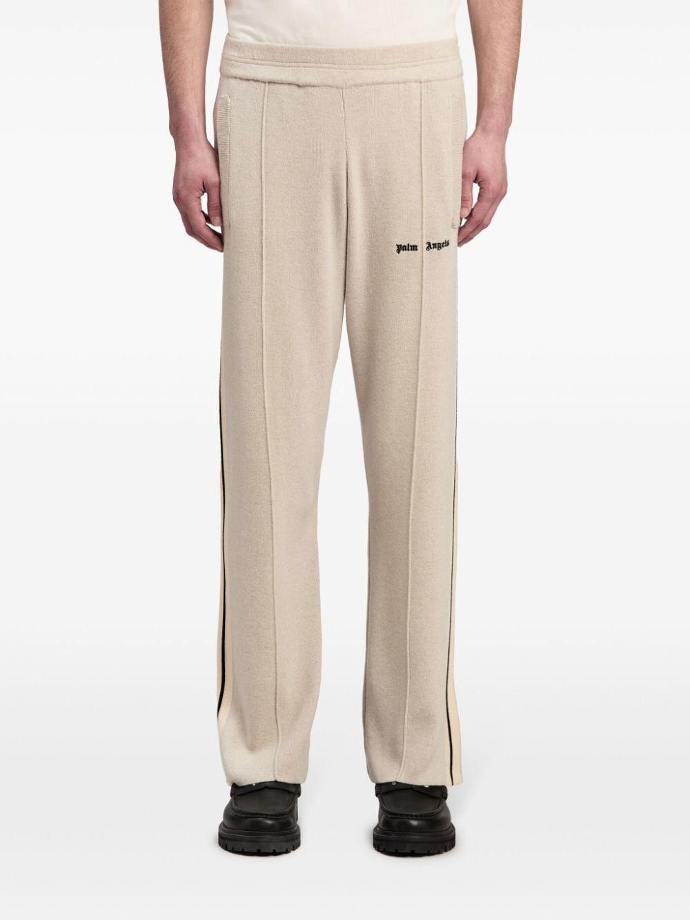 Palm angels `Classic Logo` Knit Track Pants Acquista Ora