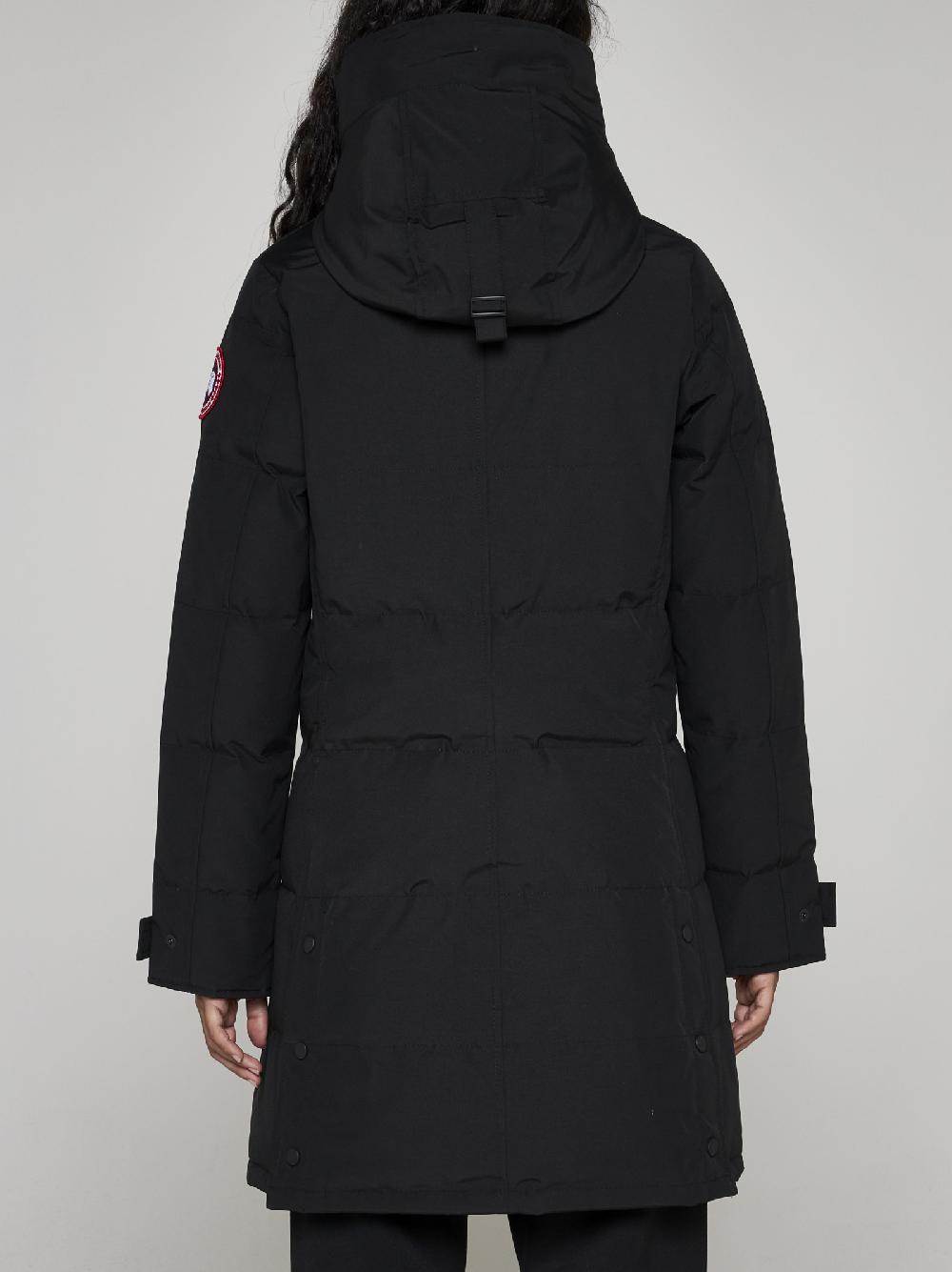 CANADA GOOSE Parka Shelburne misto cotone imbottito Saldi