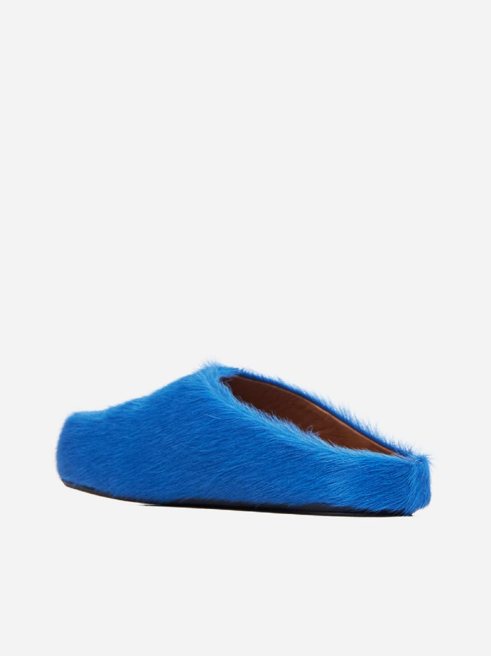 MARNI Mules Fussbett in cavallino Vendita