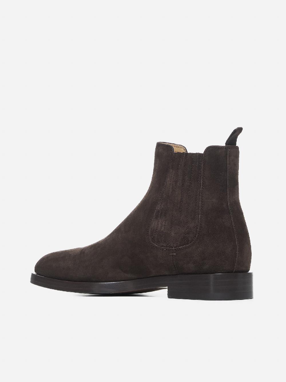 BRUNELLO CUCINELLI Stivaletti Chelsea in suede Offerta