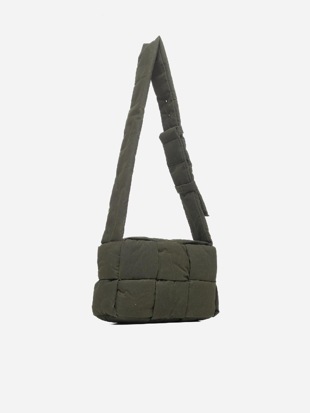 BOTTEGA VENETA Borsa Cassette Padded Tech media in cotone 2025