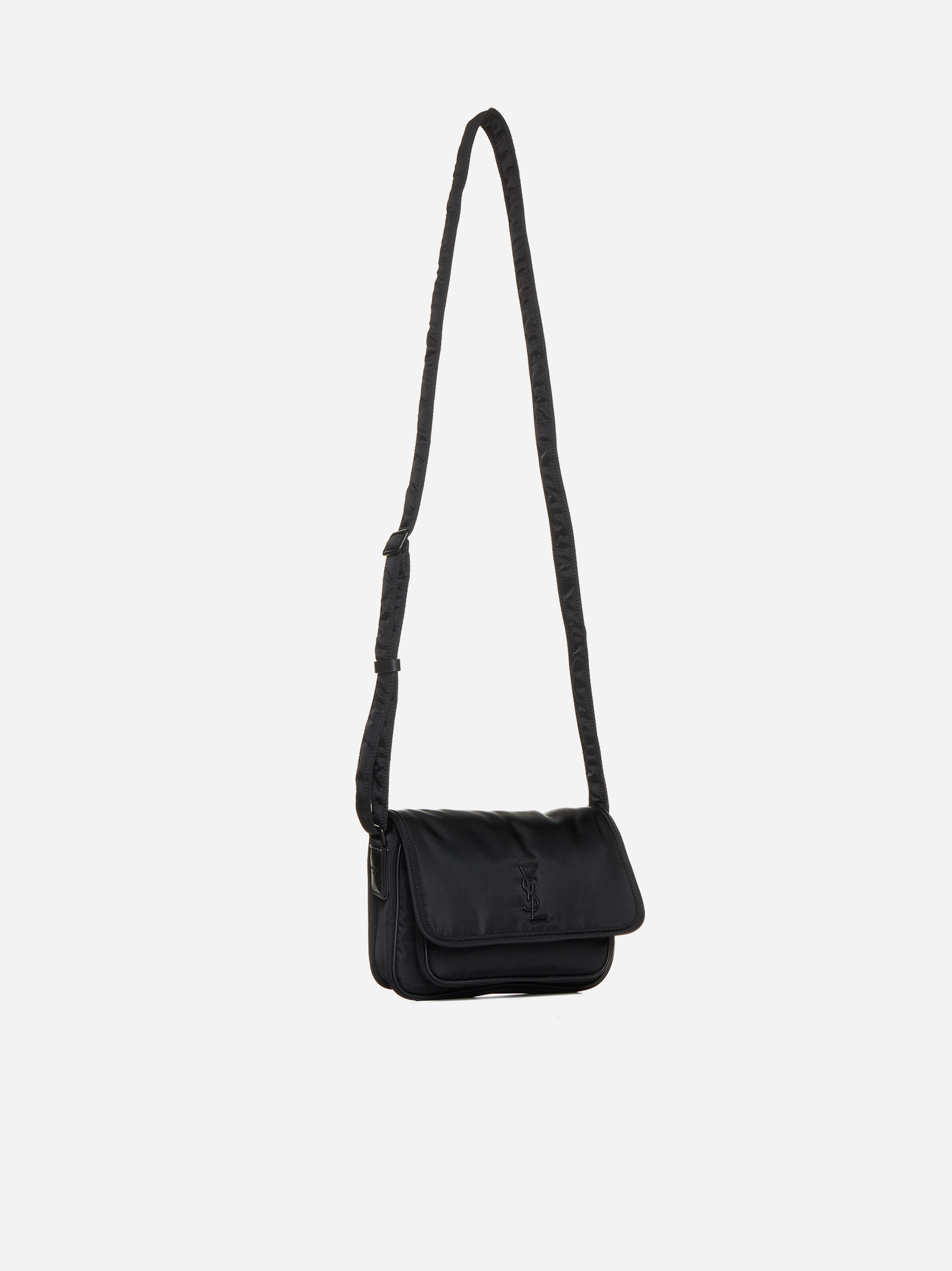 SAINT LAURENT Borsa messenger Niki piccola in nylon Nuovo