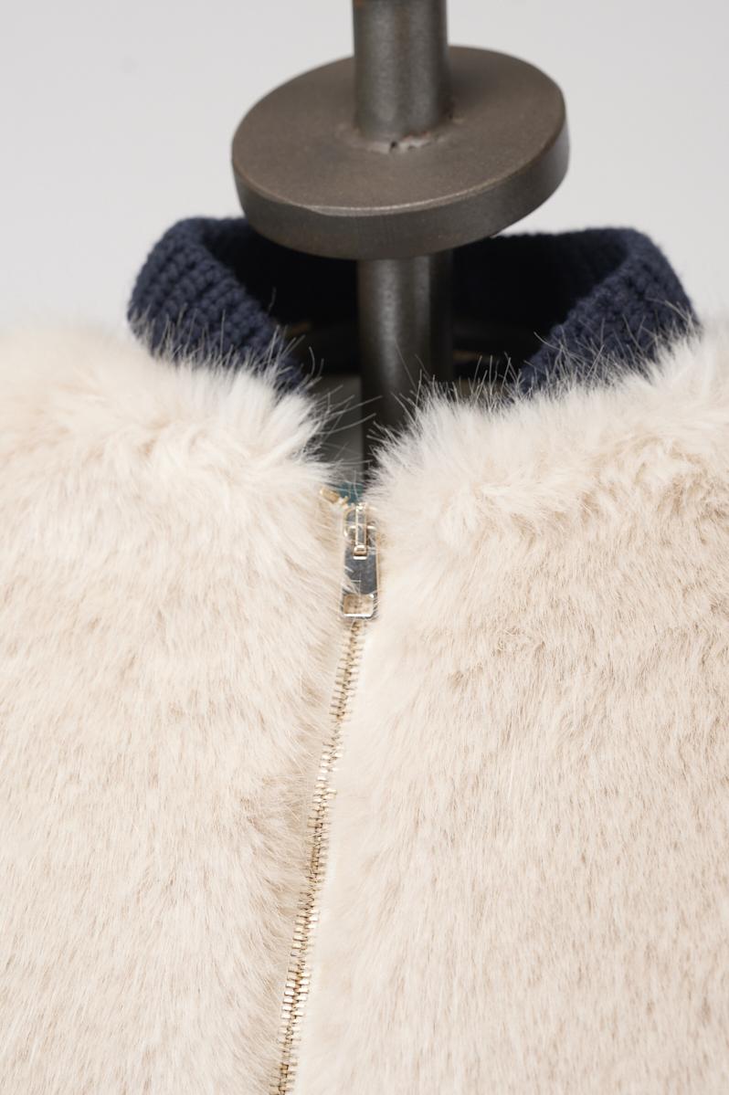 Save The Queen Ecopelliccia a bomber Sconto