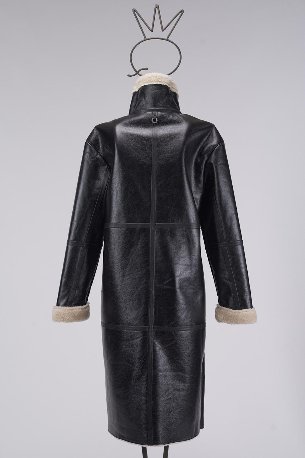 Save The Queen Eco-Shearling lungo In Linea