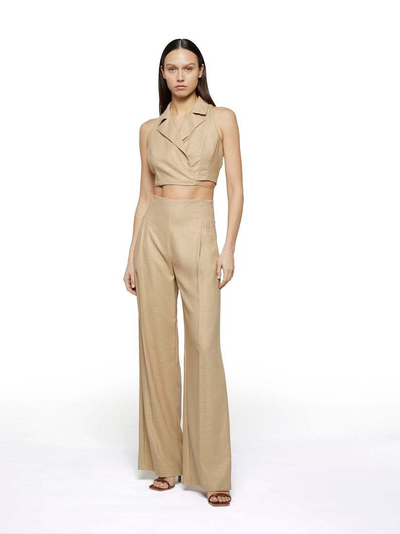 Space Simona Corsellini Top in tramato luxury Prezzo Ridotto